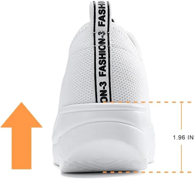 Oude Platform Loafers for Women Comfortable | Womens Slip On Sneakers Lightweight | Women's Walking Shoes Work Long Hours | Thick Rocking Bottom