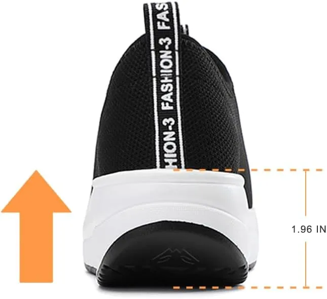 Oude Platform Loafers for Women Comfortable | Womens Slip On Sneakers Lightweight | Women's Walking Shoes Work Long Hours | Thick Rocking Bottom