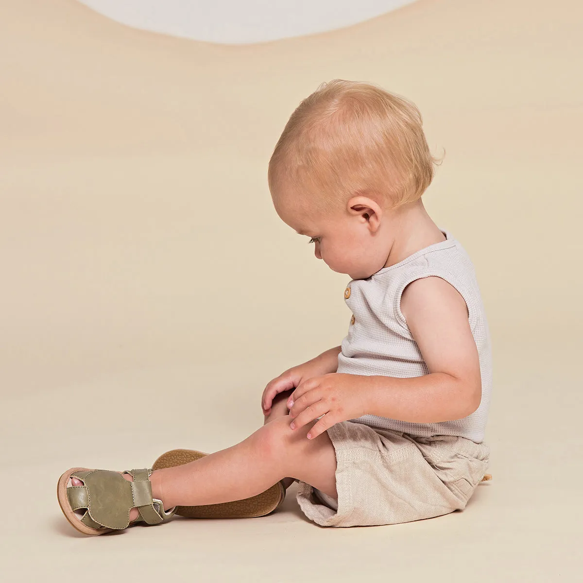 Pretty Brave Baby Milo - Khaki