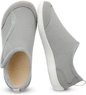 QFH Cozy Slippers for Women & Men - Wide, Diabetic, Barefoot Walking Shoes - Non-Slip, Soft Lining, Comfy House Shoes