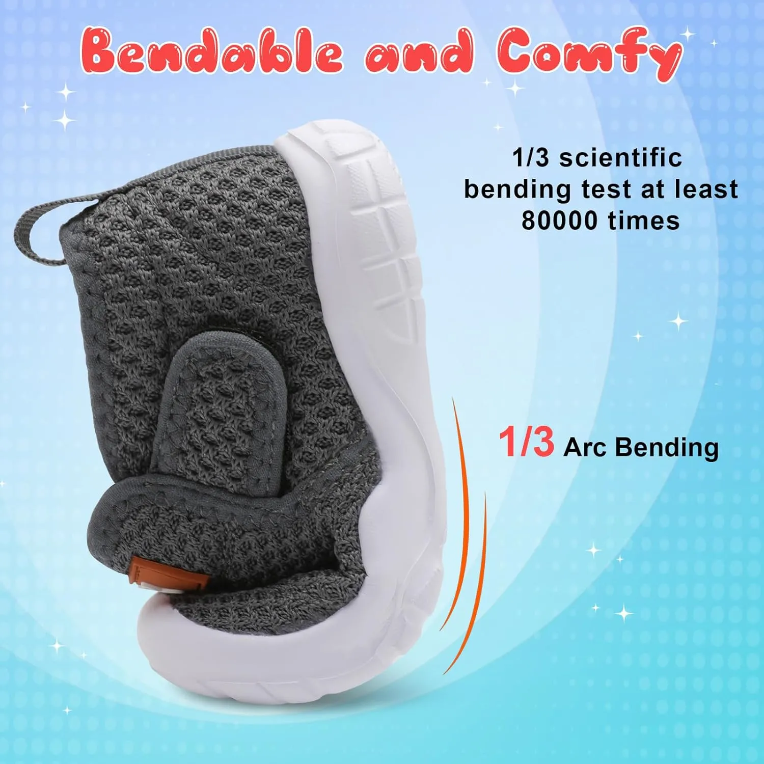 QFH Toddler Shoes Boys Girls Sneakers Comfy Barefoot Shoes Kids Adjustable Hook and Loop Walking Shoes Wide Toe Box Breathable Shoes