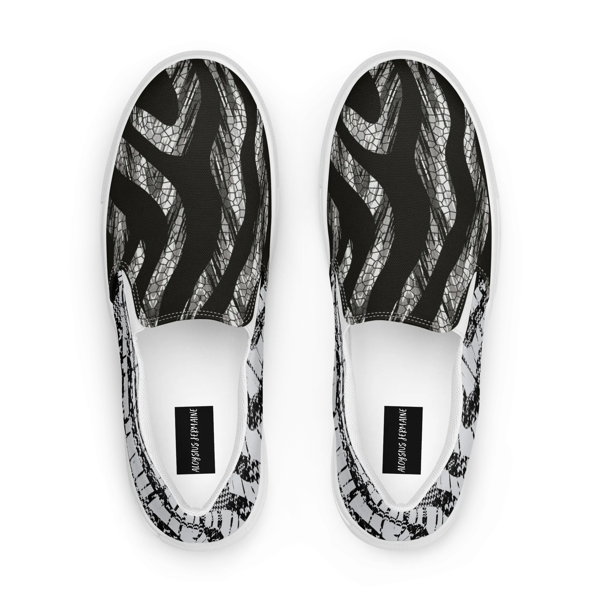 ROGUE ZEBRAS (Women’s Slip-Ons)
