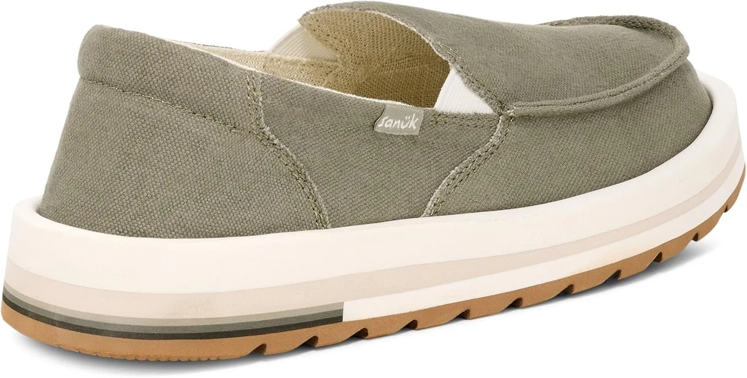 Sanuk Womens Donna Mesa Loafers | Womens Shoes | Slip On Shoes for Women | Women's Slip-on Loafers | Memory Foam Footbed
