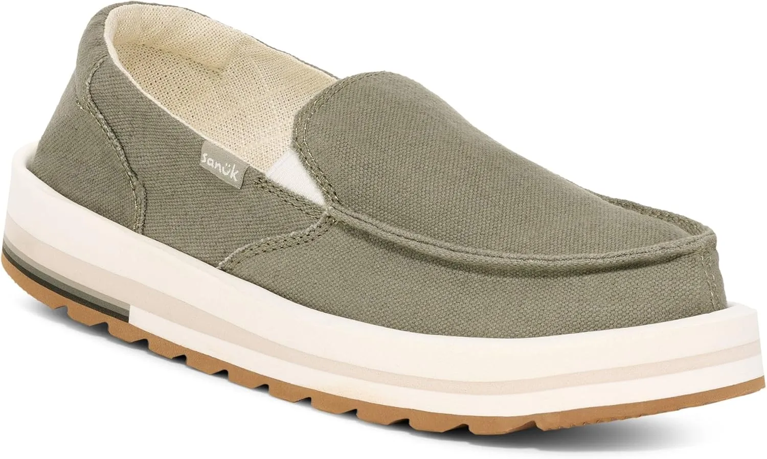 Sanuk Womens Donna Mesa Loafers | Womens Shoes | Slip On Shoes for Women | Women's Slip-on Loafers | Memory Foam Footbed