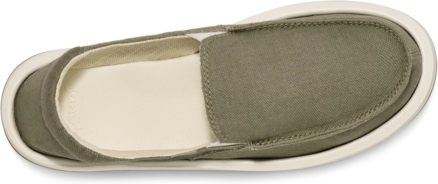 Sanuk Womens Donna Mesa Loafers | Womens Shoes | Slip On Shoes for Women | Women's Slip-on Loafers | Memory Foam Footbed