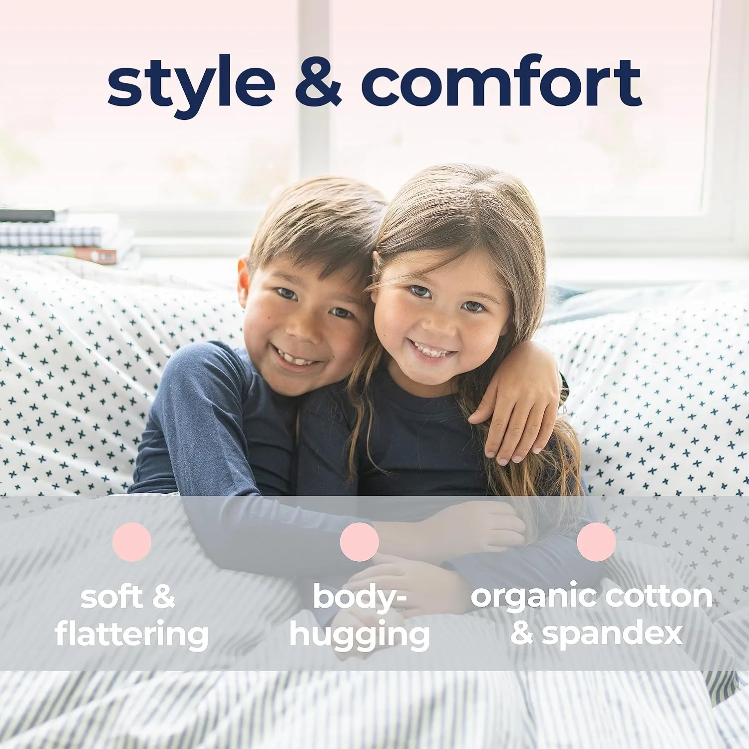 Short Sleeve Compression Tee - Gentle & Calming Compression Shirt for Kids & Adults - Stretchy Sensory Shirt