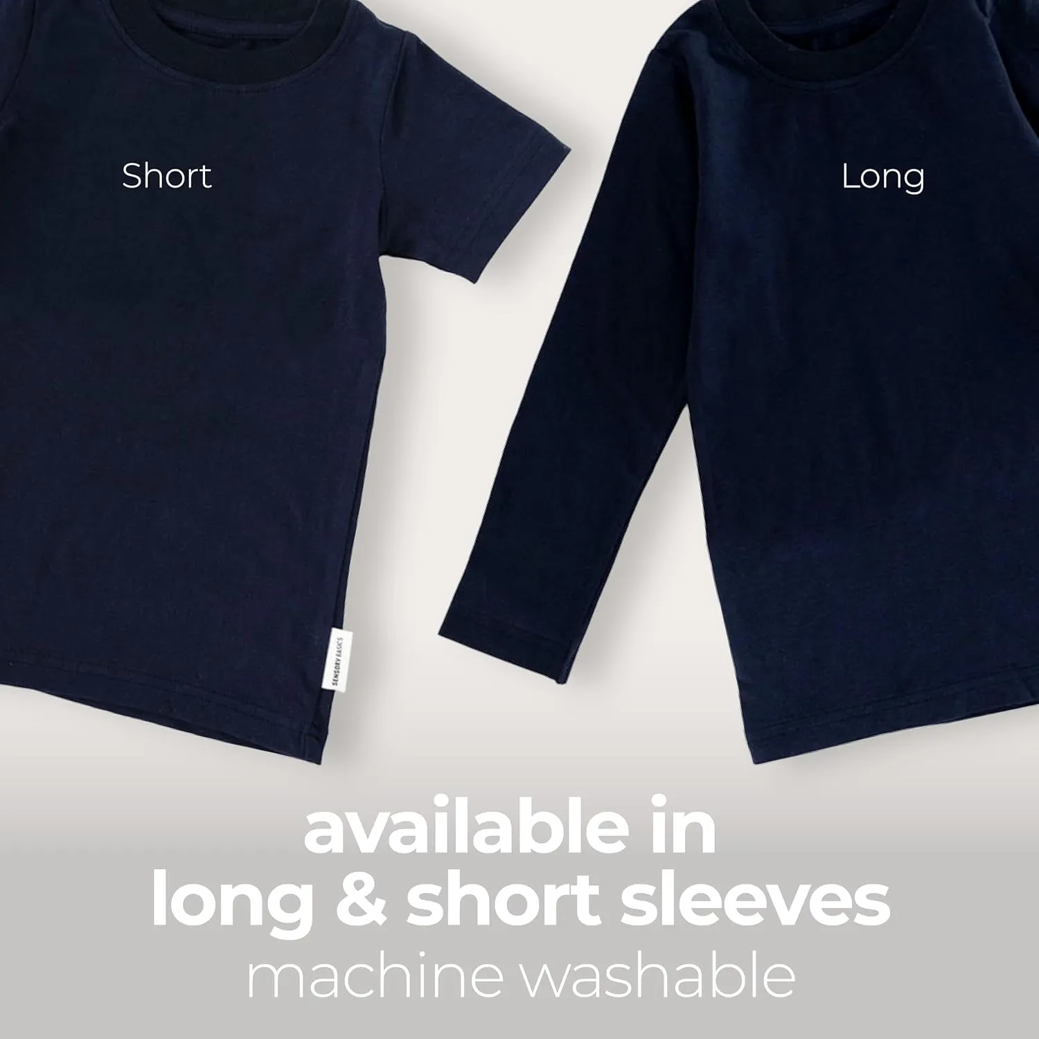 Short Sleeve Compression Tee - Gentle & Calming Compression Shirt for Kids & Adults - Stretchy Sensory Shirt