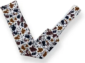 Showman Cow Print Slip-On Tail Bag