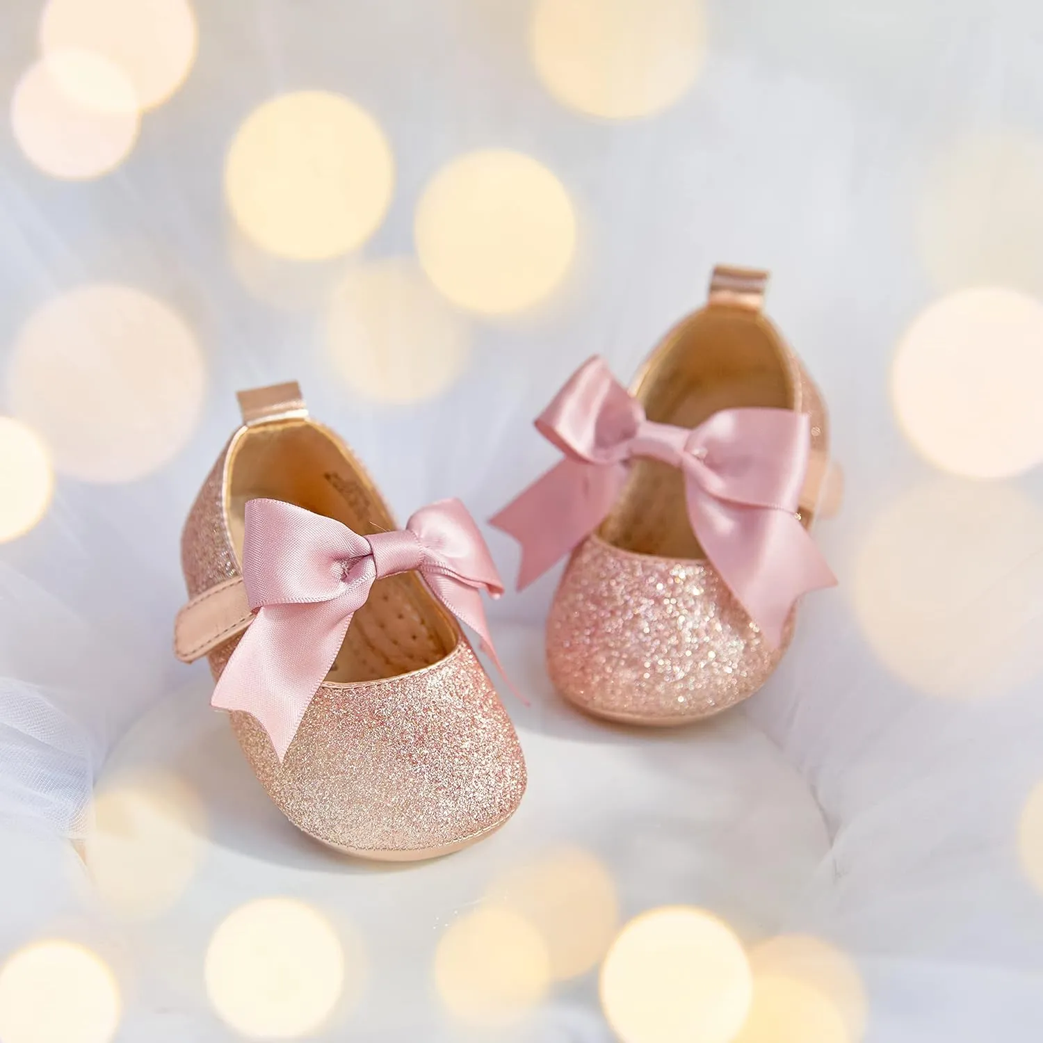Soft Sole Baby Shoes - Infant Baby Walking Shoes Moccasins Rubber Sole Crib Shoes