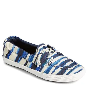 Sperry Women's Lounge Away 2 Tie-Dye Navy Boat Shoe 10 M US