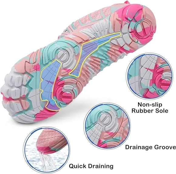 Spesoul Womens Athletic Hiking Water Shoes