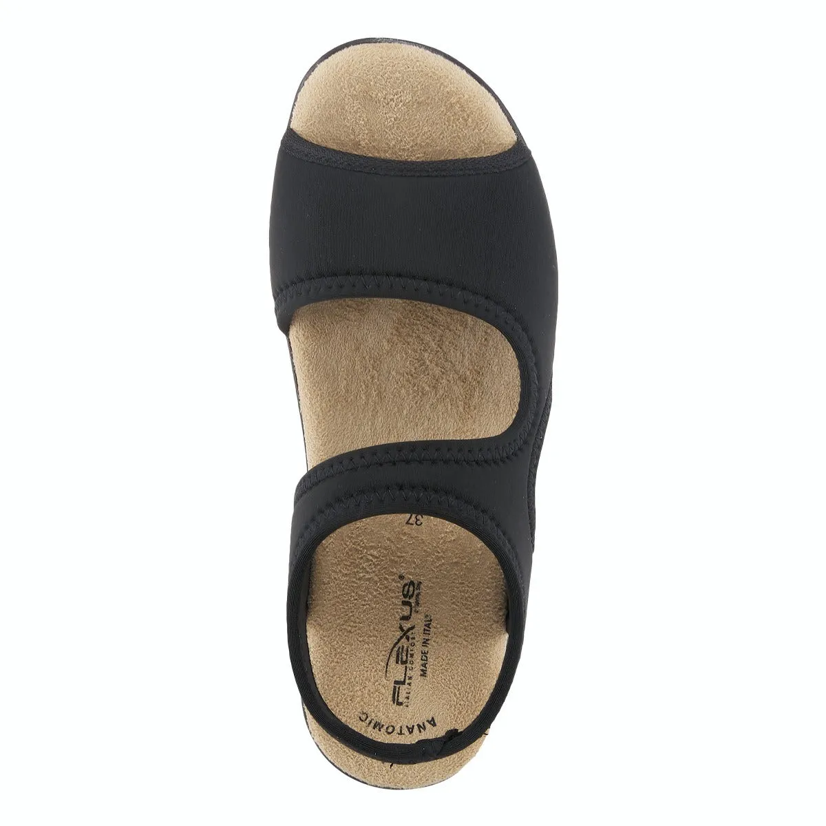 Spring Step Black Flexus Marya Women's Sandals MARYA-B