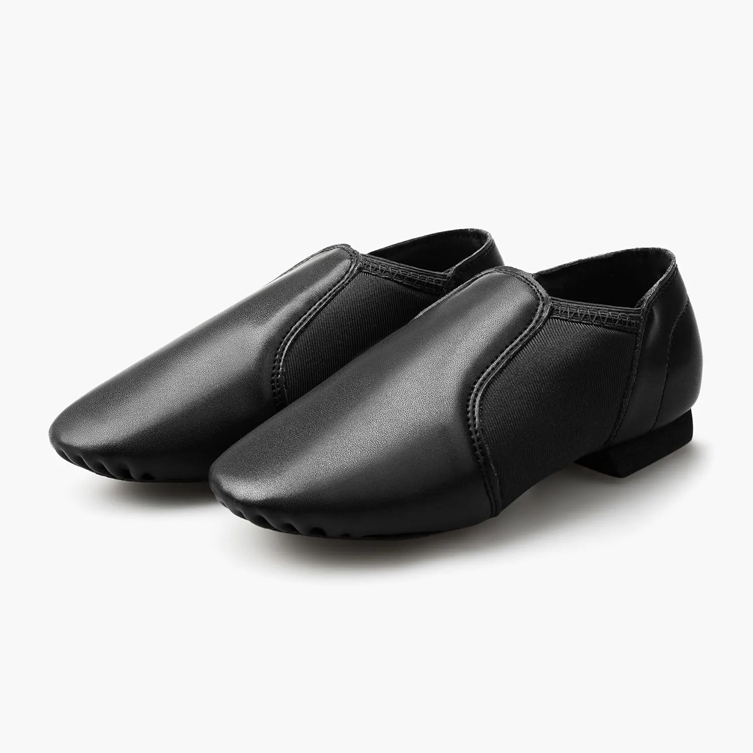 Stelle Jazz Shoes for Girls and Boys PU Leather Slip-On Jazz Dance Shoes (Toddler/Little Kid/Big Kid)