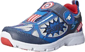 Stride Rite Avengers Captain America Light-up Athletic Shoe (Toddler/Little Kid)