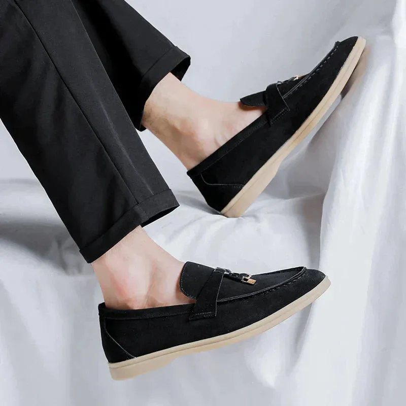 Suede Loafers | Slip-On Design | Timeless and Comfortable