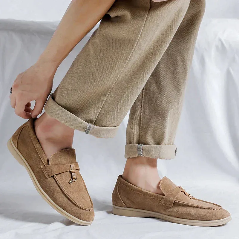 Suede Loafers | Slip-On Design | Timeless and Comfortable