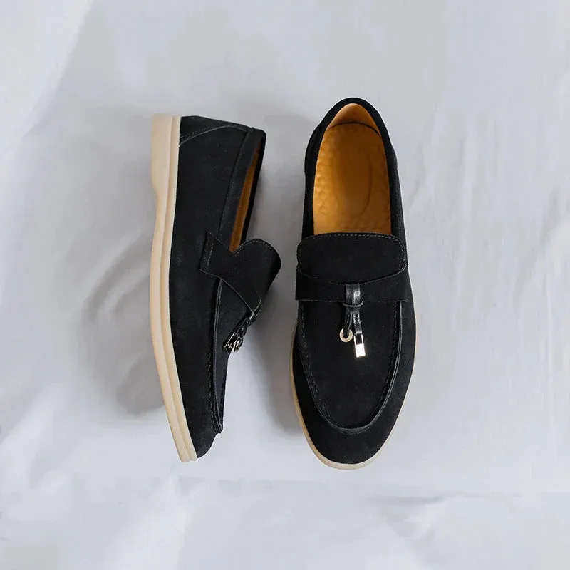 Suede Loafers | Slip-On Design | Timeless and Comfortable