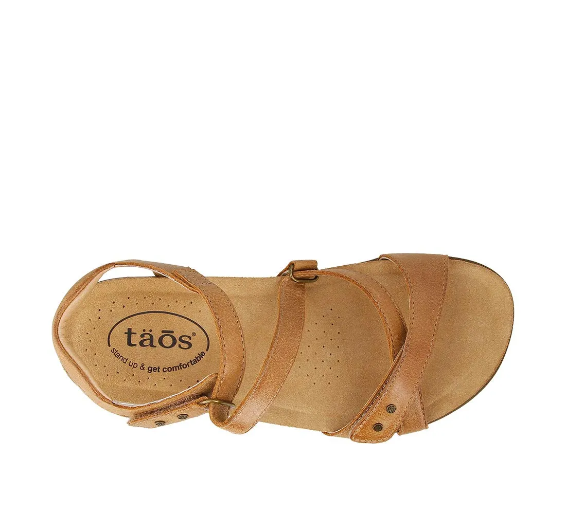 Taos Footwear Women's Grand Z Honey Sandal 8 M