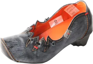 TMA EYES Women's Leather Soft Sole Slip on Low Heel Casual Shoes