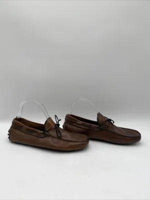 Tod's Men’s Sailor Loafers Brown Size 6.5 - Very Good