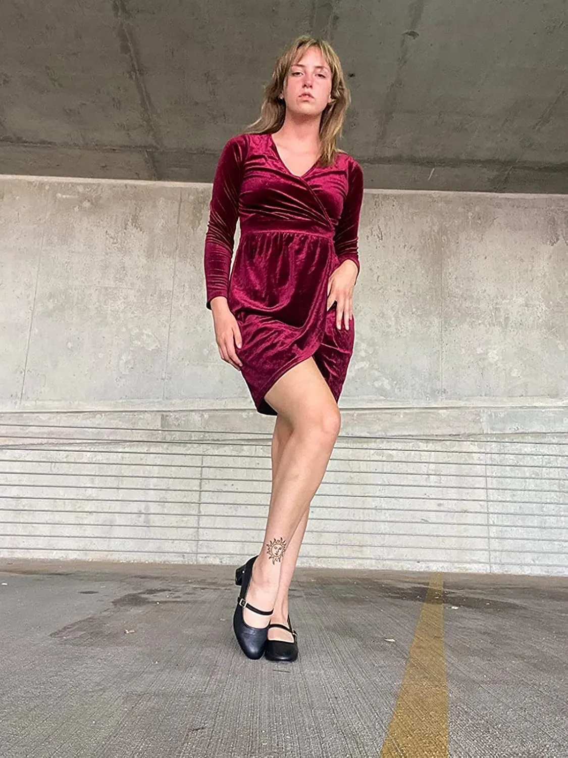 Trary Mary Jane Shoes Women, Chunky Mary Janes Heels for Women Shoes Dressy Casual, Dress Shoes for Women Block Heels Closed Toe Mary Jane Pumps