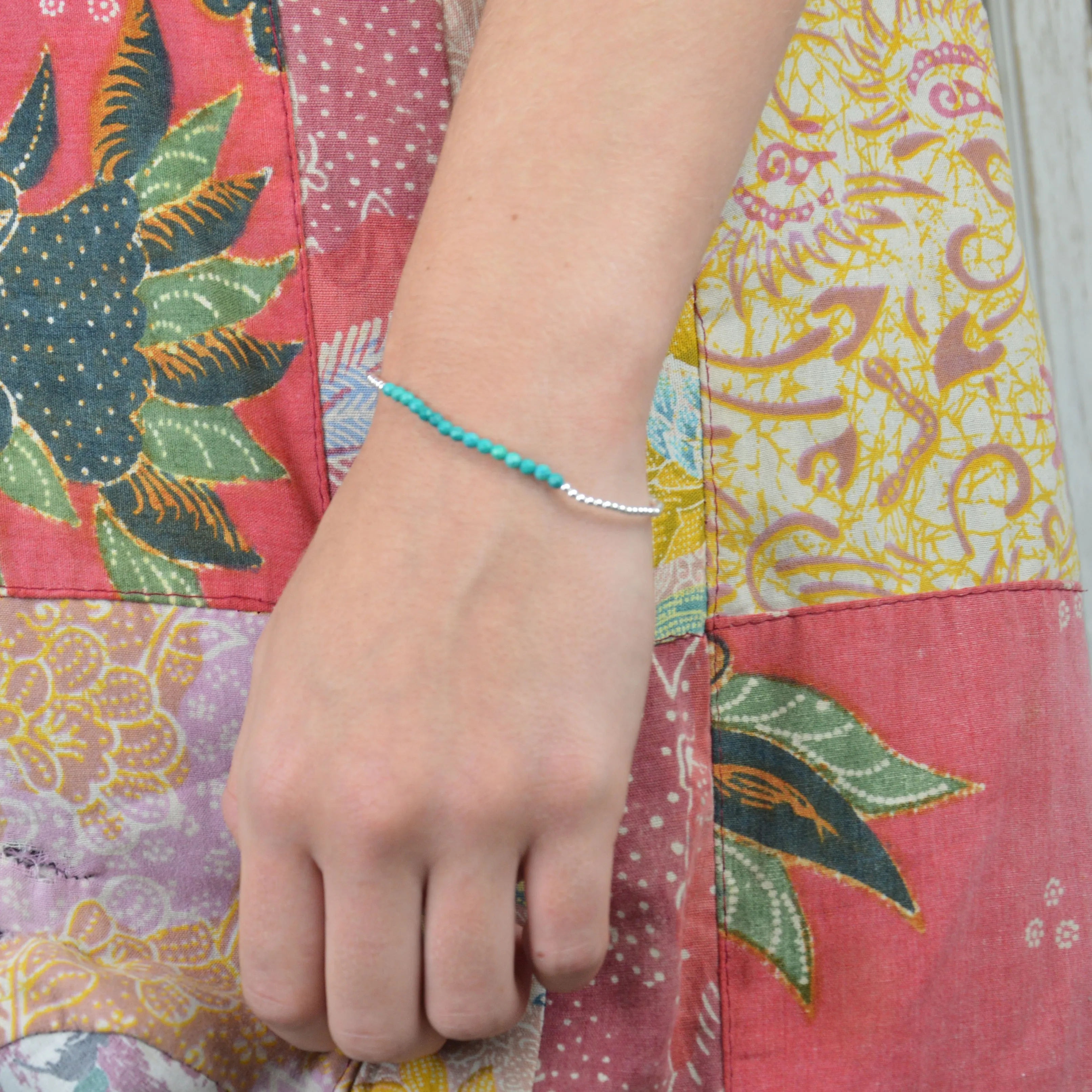 Turquoise Stretchy Bracelet