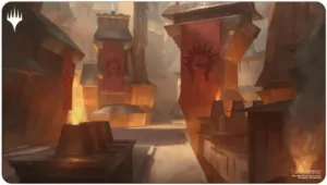 Ultra PRO - MTG Ravnica Remastered Playmat from The Boros Legion, Protect Cards During Game Play or Reorganizing Commander Decks, Perfect use as Mouse Pad, Desk Mat for Home or Office