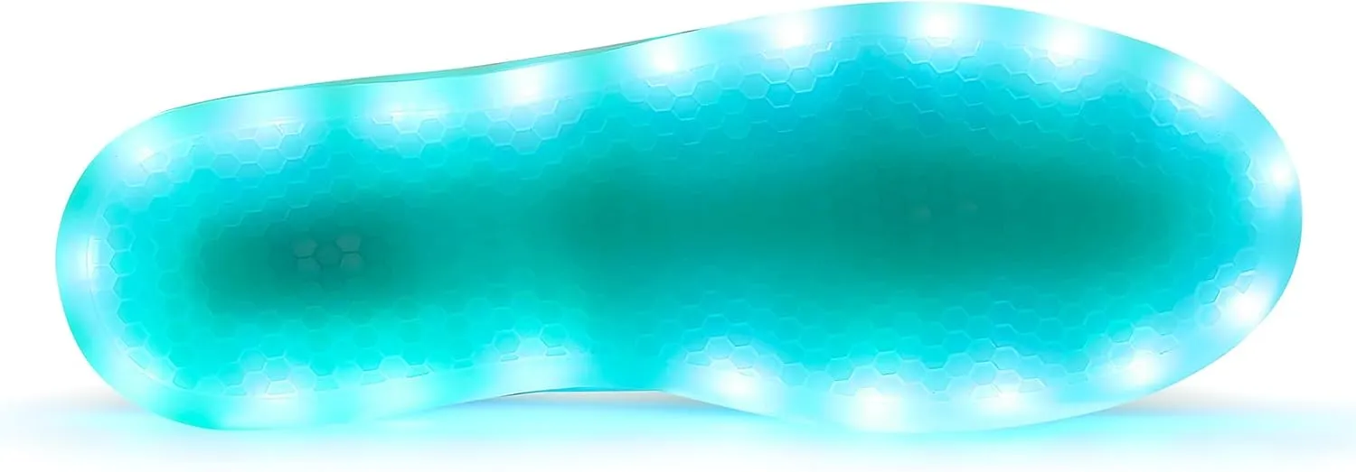 Unisex LED Shoes - Fashion Light Up Sneakers, Breathable USB Charging Glowing Luminous LED Shoes for Men Women