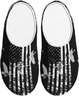 Unisex Slippers Winter Warm Non-Slip Fluffy Slippers Slip-On Plush Slippers House Slippers For Women Men Shoes Gifts