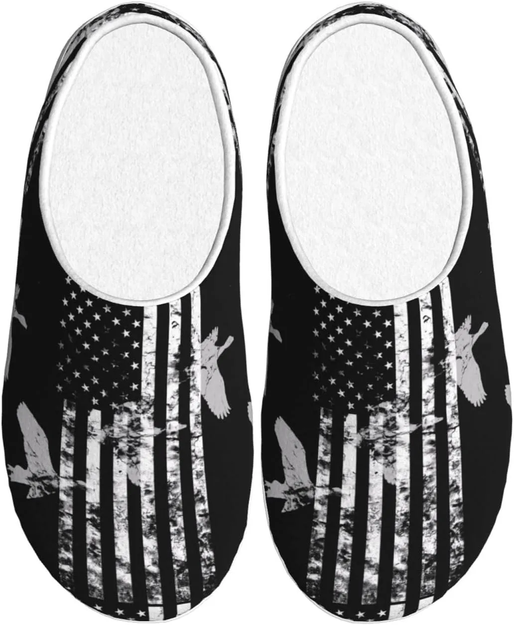 Unisex Slippers Winter Warm Non-Slip Fluffy Slippers Slip-On Plush Slippers House Slippers For Women Men Shoes Gifts