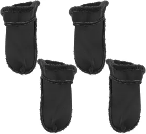 USHOBE Shoe Soles Men Fuzzy Slippers 2 Pairs Shoes Warm Liner Clogs Liner Winter Removable Warm Clogs Liners Furry Shoes Insoles Liners for Women Men 5.11 Plush Clogs Shoes Liner