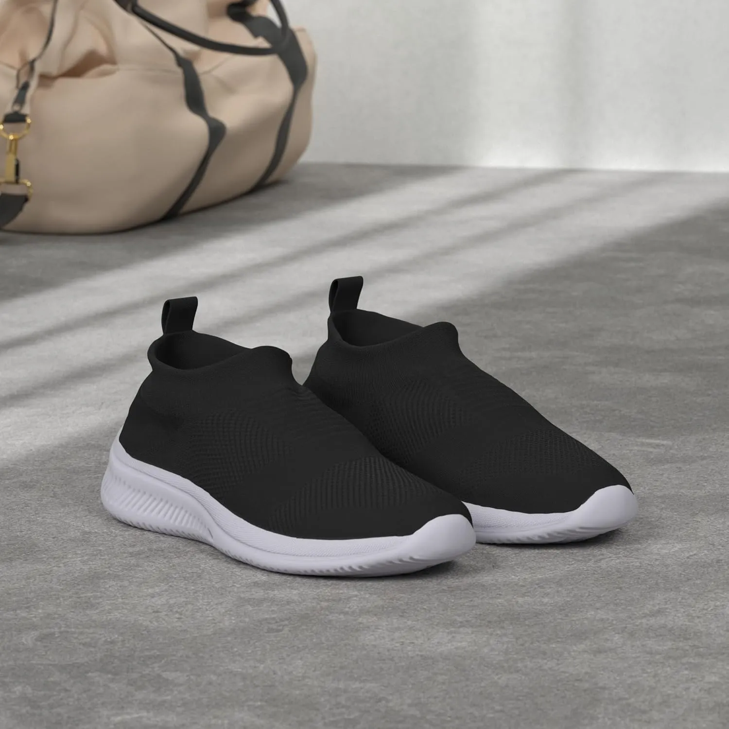 vibdiv Walking Shoes Women Casual Sock Sneakers Lightweight Comfy Breathable Pull-on Zapatillas de Mujer