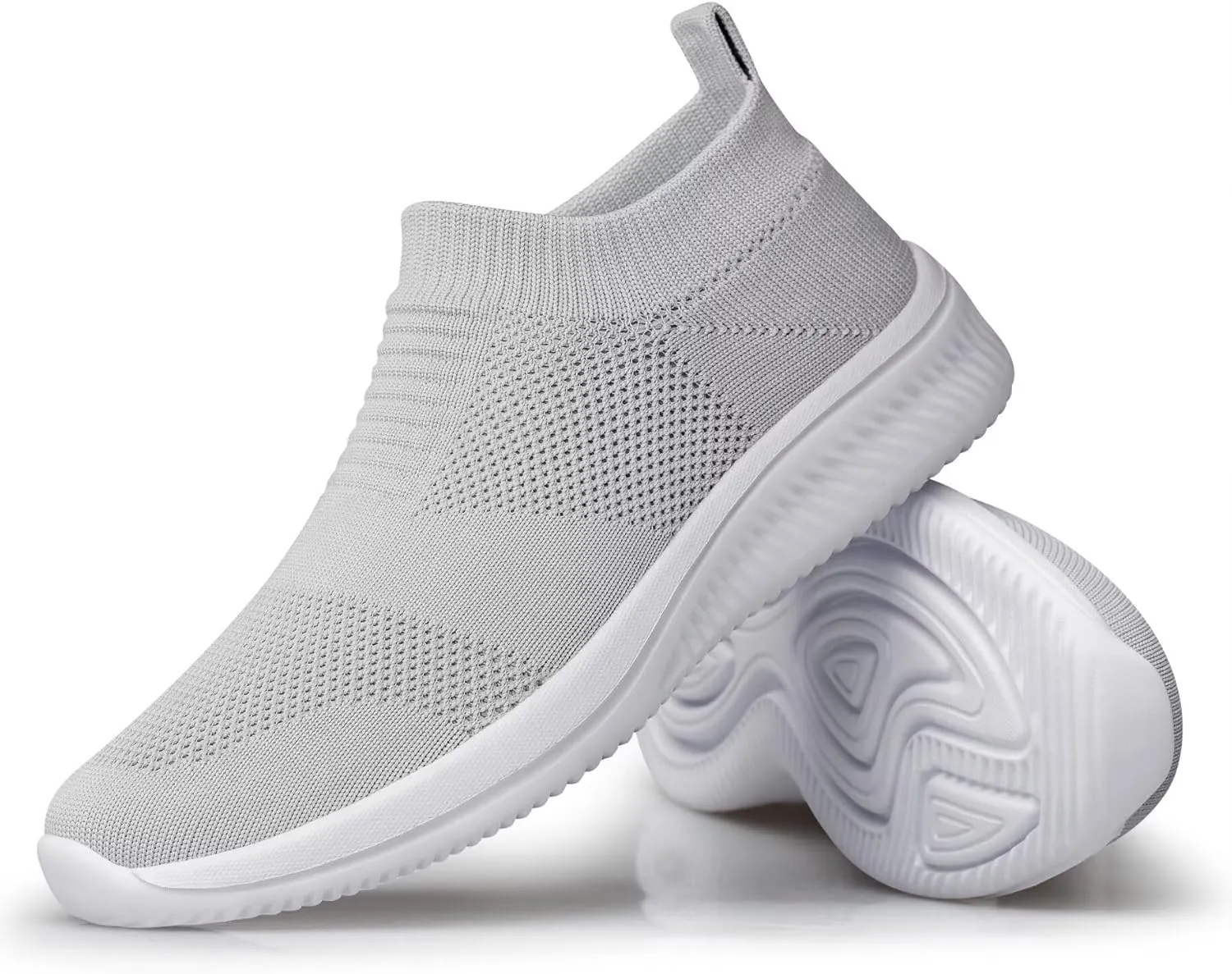 vibdiv Walking Shoes Women Casual Sock Sneakers Lightweight Comfy Breathable Pull-on Zapatillas de Mujer