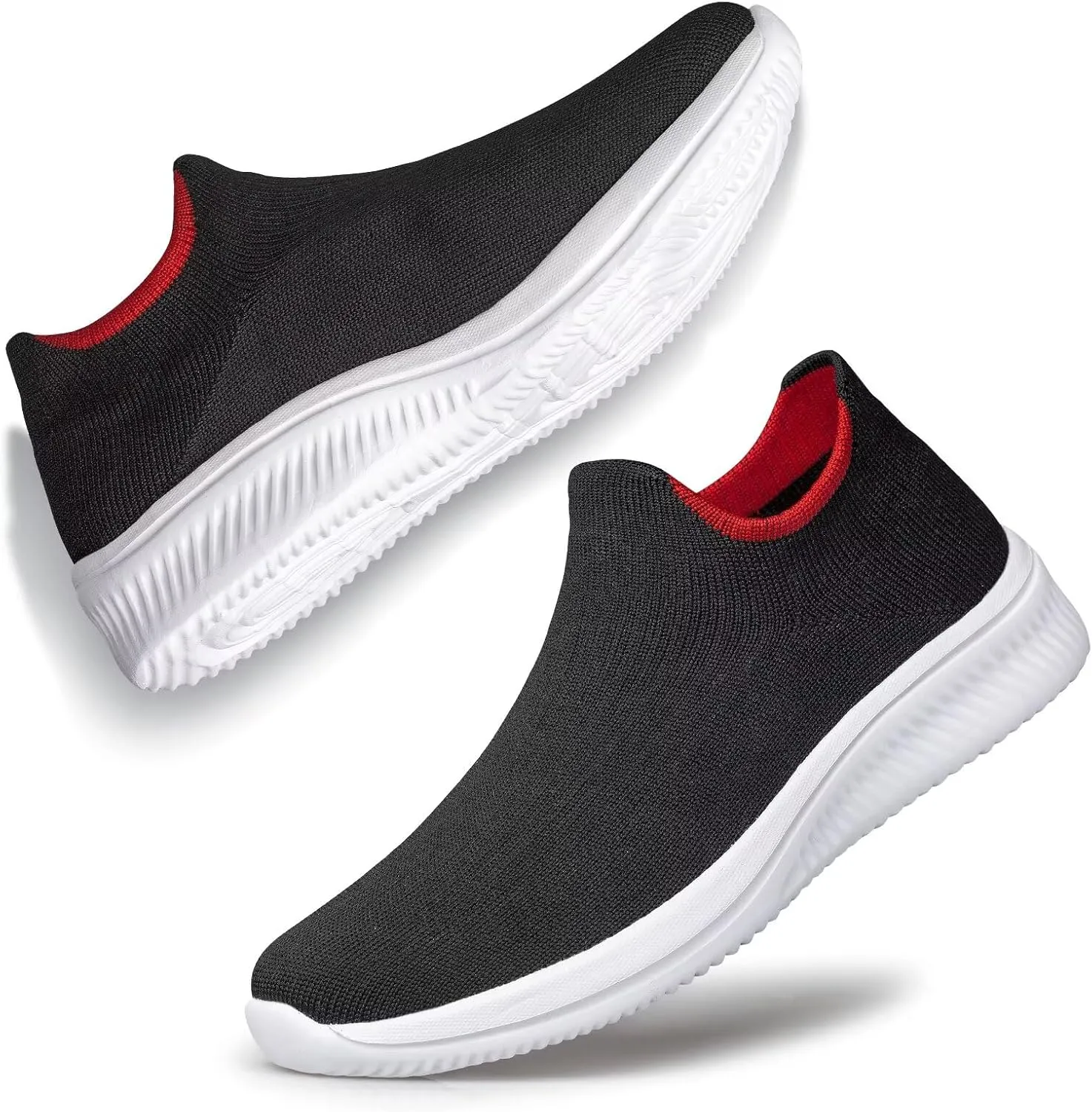 vibdiv Walking Shoes Women Casual Sock Sneakers Lightweight Comfy Breathable Pull-on Zapatillas de Mujer