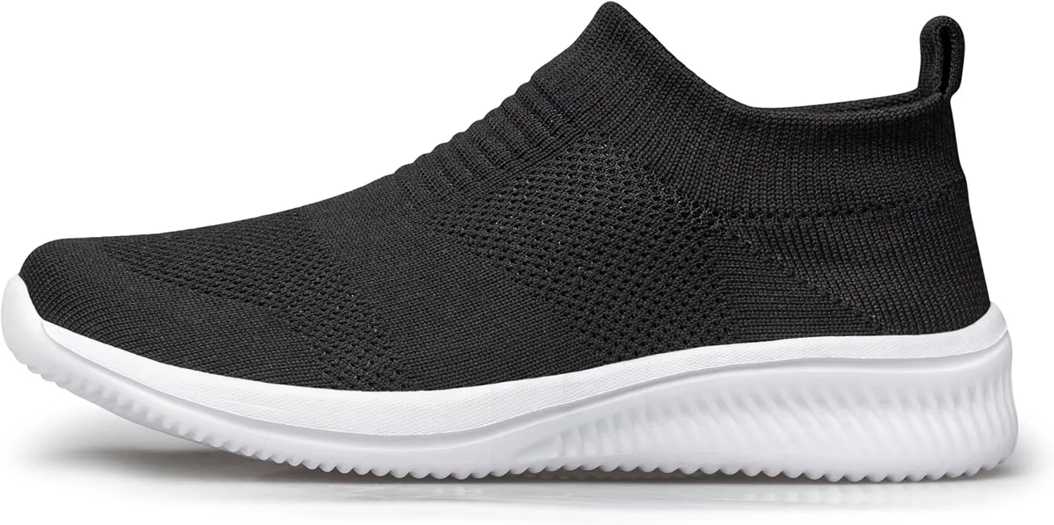 vibdiv Walking Shoes Women Casual Sock Sneakers Lightweight Comfy Breathable Pull-on Zapatillas de Mujer