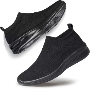 vibdiv Walking Shoes Women Casual Sock Sneakers Lightweight Comfy Breathable Pull-on Zapatillas de Mujer