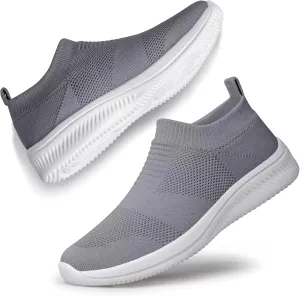 vibdiv Walking Shoes Women Casual Sock Sneakers Lightweight Comfy Breathable Pull-on Zapatillas de Mujer