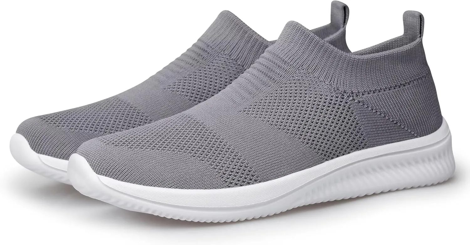 vibdiv Walking Shoes Women Casual Sock Sneakers Lightweight Comfy Breathable Pull-on Zapatillas de Mujer