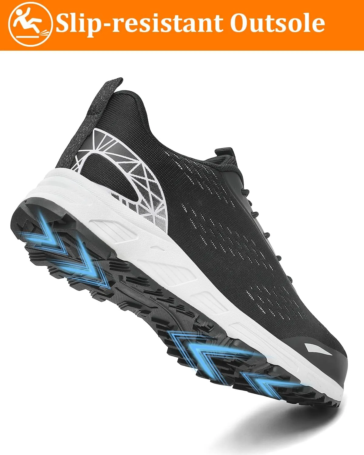 VikoViren Steel Toe Shoes for Men Women Comfy Lightweight Indestructible Non Slip Safety Work Sneakers Warehouse Industry Construction Shoes