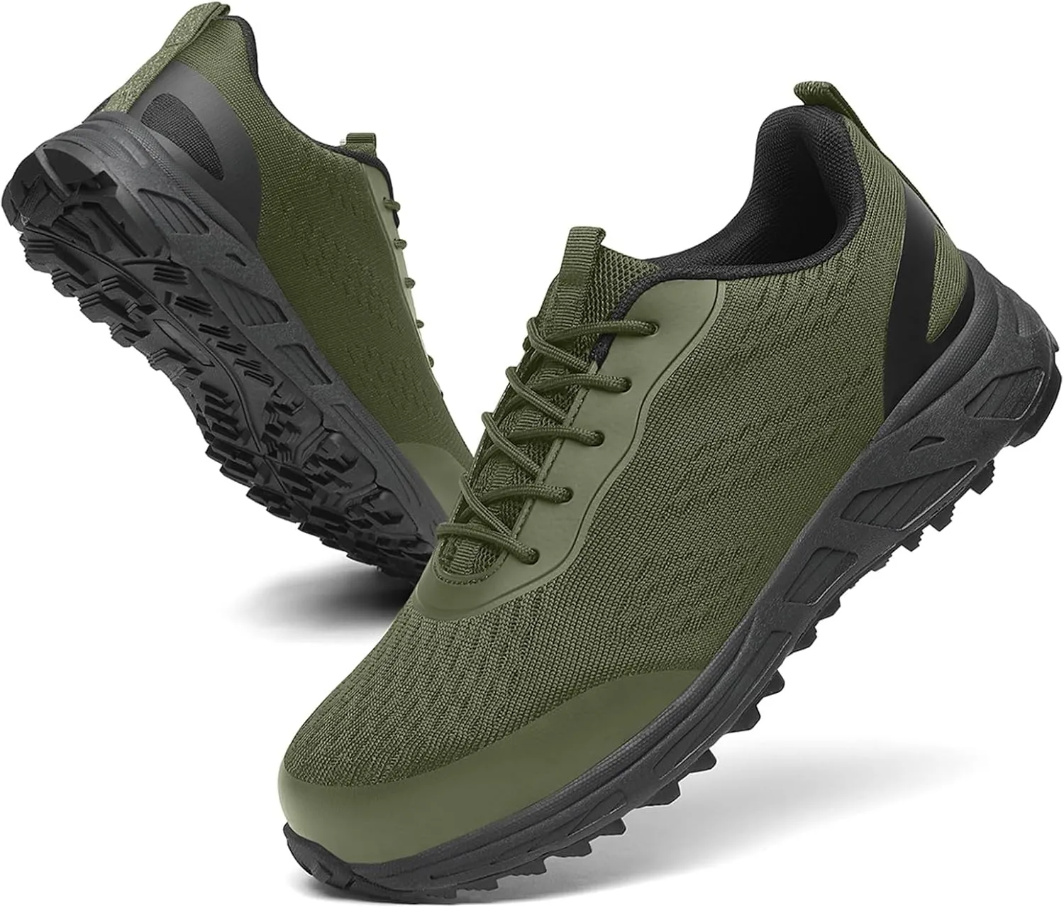 VikoViren Steel Toe Shoes for Men Women Comfy Lightweight Indestructible Non Slip Safety Work Sneakers Warehouse Industry Construction Shoes