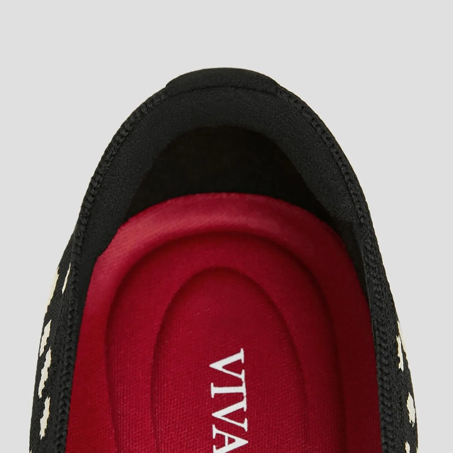 VIVAIA BiBi Women's Comfortable Flats, Casual Ballet Slip-on for Barbie Fans, Canvas or Denim, Round Toe, Pull-On, Rubber Sole, Female, Adults