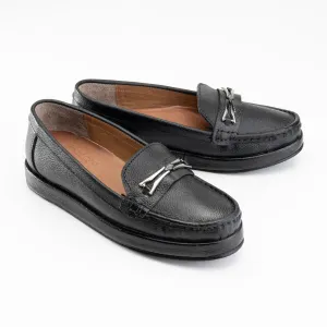 Women Comfy Moccasins - Black