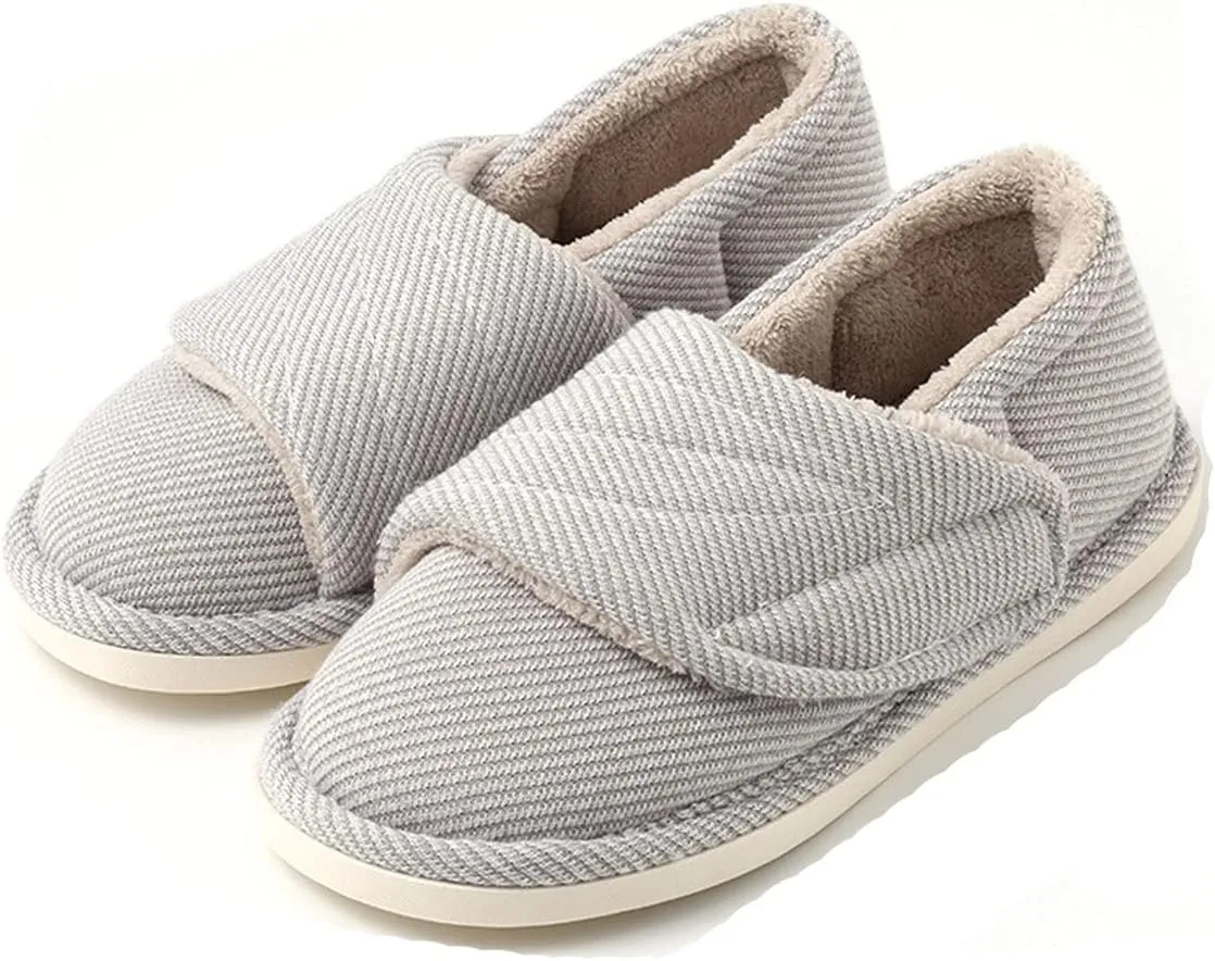 Women House Slippers Memory Foam Postpartum Confinement Shoes Diabetic Slippers Comfy Arthritis Edema Swollen House Shoes
