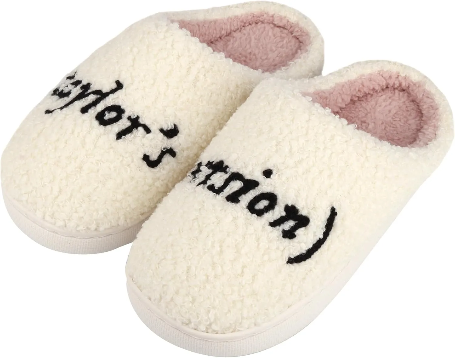 Women Men House Slippers Comfy Plush Slippers Shoes for Home Bedroom Indoor