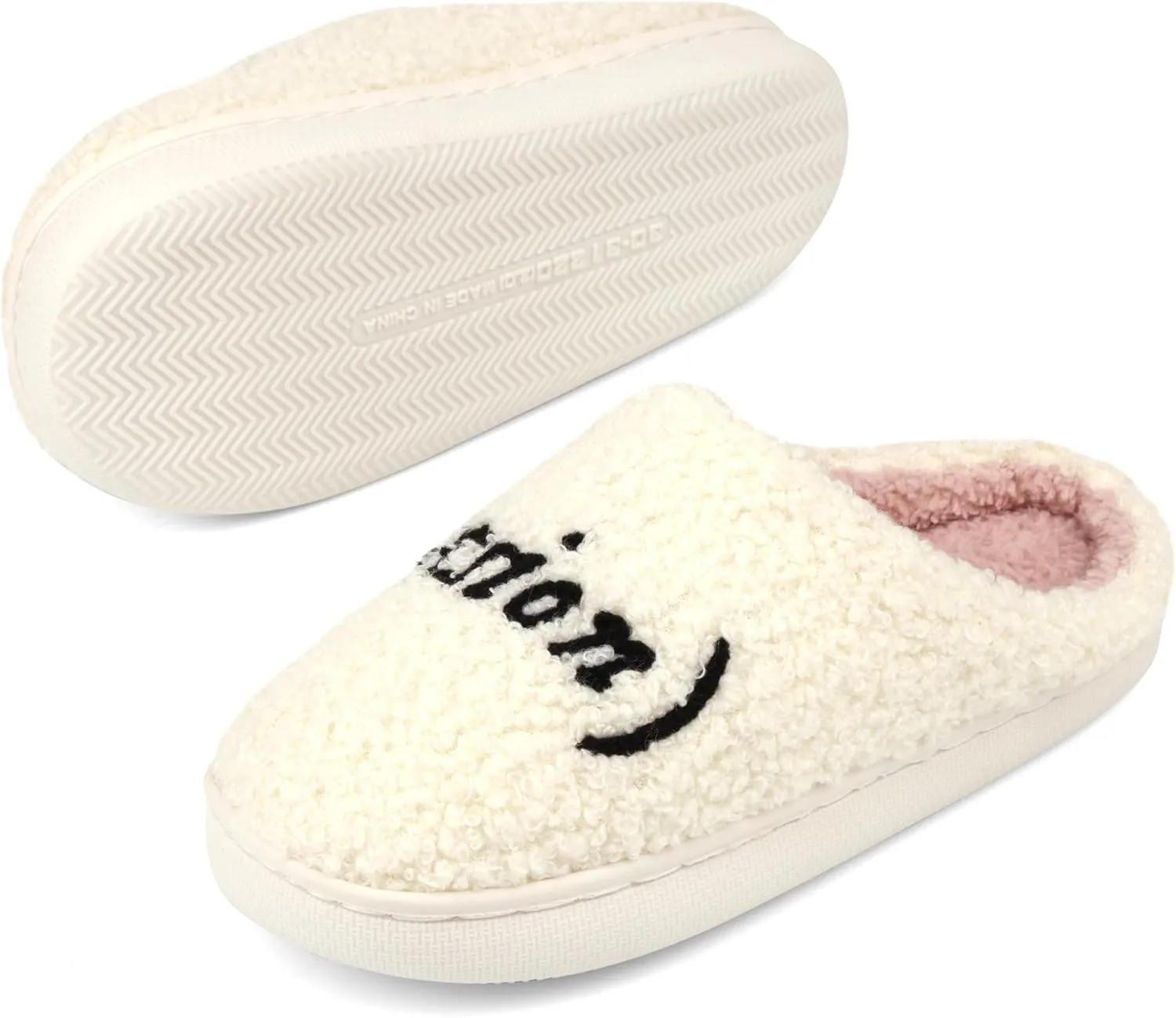 Women Men House Slippers Comfy Plush Slippers Shoes for Home Bedroom Indoor