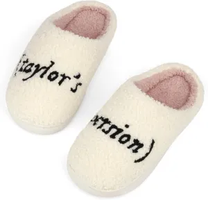 Women Men House Slippers Comfy Plush Slippers Shoes for Home Bedroom Indoor