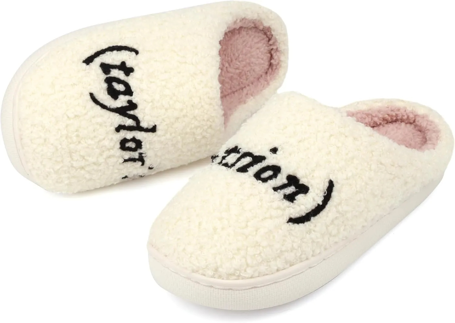 Women Men House Slippers Comfy Plush Slippers Shoes for Home Bedroom Indoor