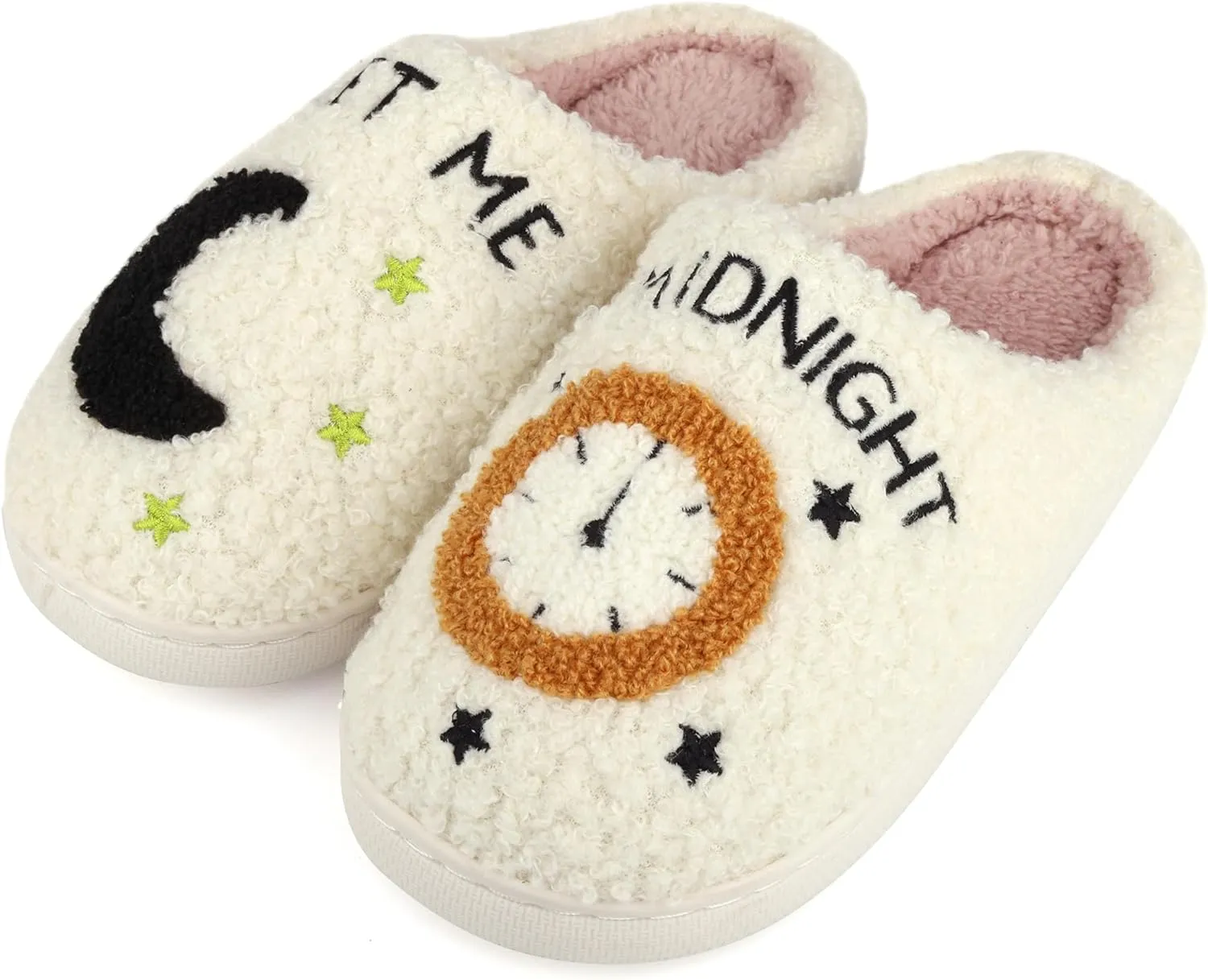 Women Men House Slippers Comfy Plush Slippers Shoes for Home Bedroom Indoor