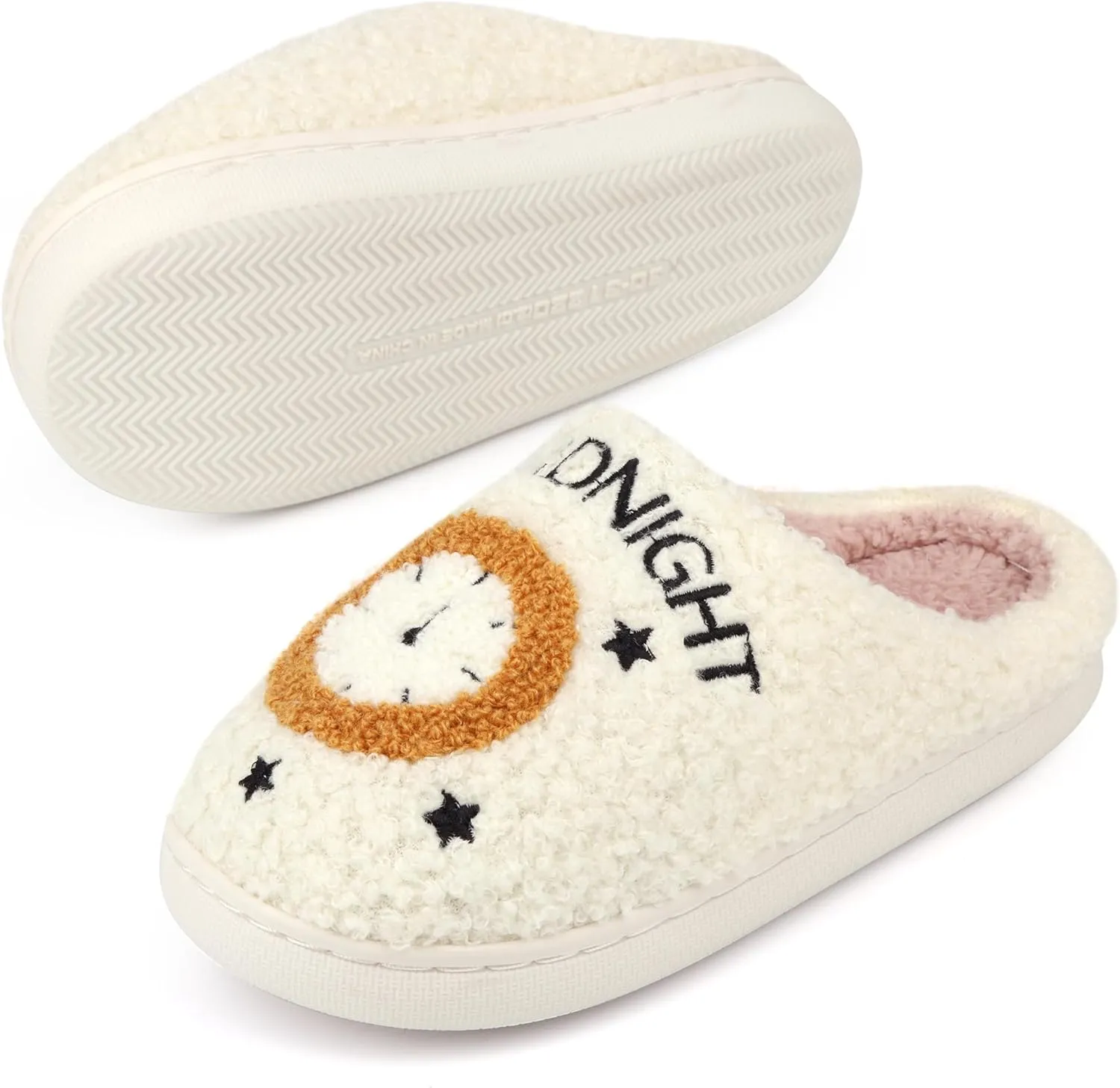 Women Men House Slippers Comfy Plush Slippers Shoes for Home Bedroom Indoor
