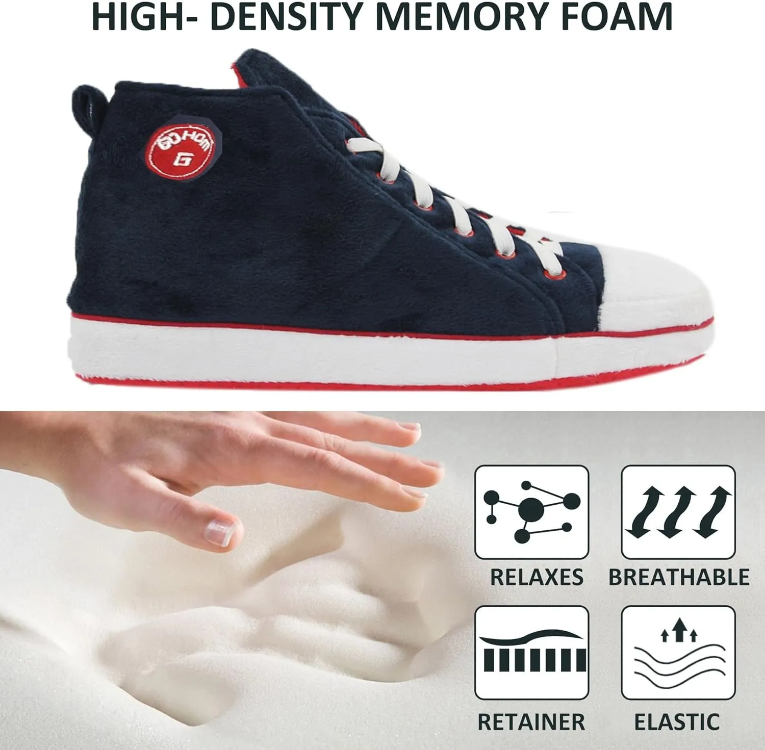 Women Warm Indoor Slipper Boots Women's Winter Anti-Slip Ankle Booties Slip On Fur Lined House Shoe